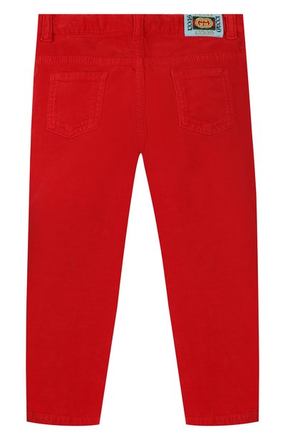 Хлопковые брюки GUCCI, арт. 566100/XDAN0, фото 2