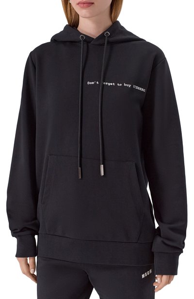 Хлопковое худи ICEBERG, арт. E042/6300, фото 3