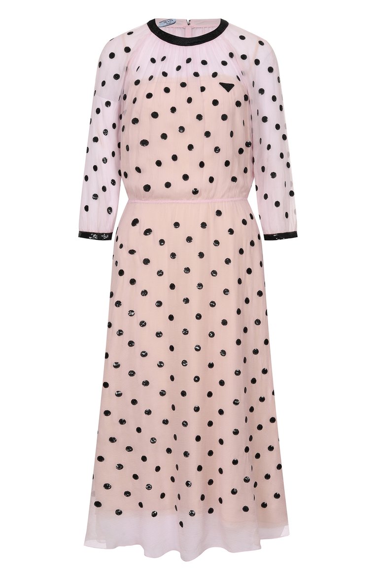 Шелковое платье PRADA, арт. P3G23R-1Z4V-F0106, фото 1