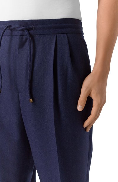 Шерстяные брюки BRUNELLO CUCINELLI, арт. ME226E1710, фото 5