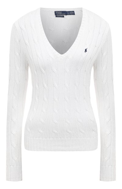 Женский хлопковый пуловер POLO RALPH LAUREN, арт. 211891641