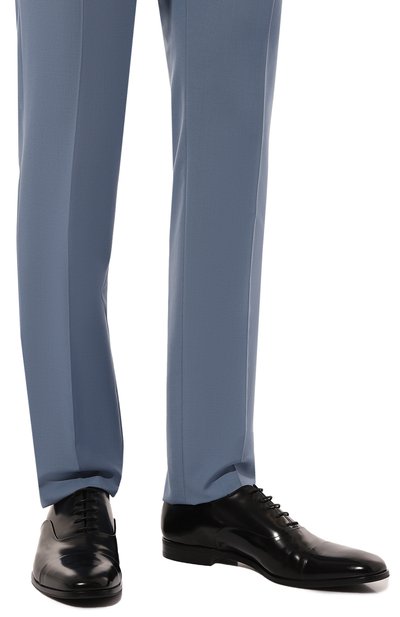 Кожаные оксфорды PRADA, арт. 2EB177-P39-F0002, фото 3