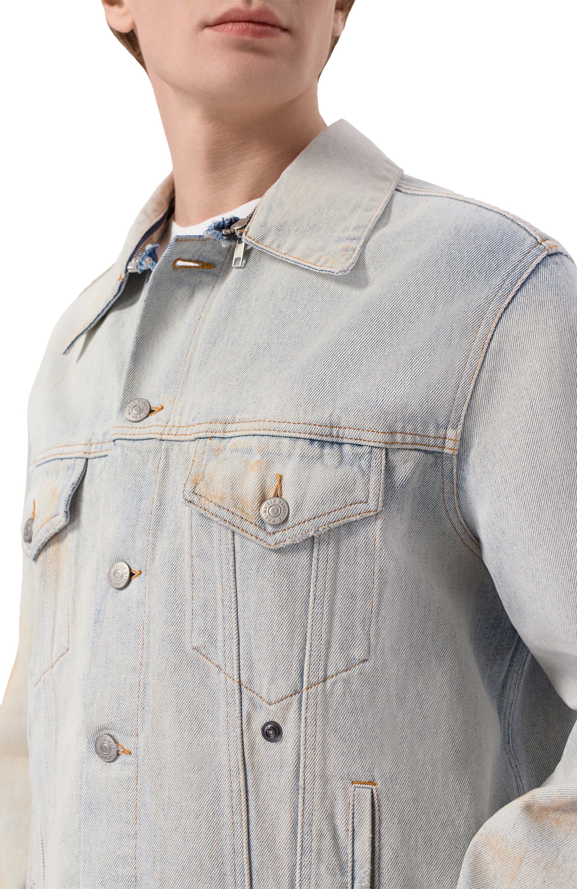 Джинсовая куртка MM6, арт. SH0AM0039/M30018, фото 5