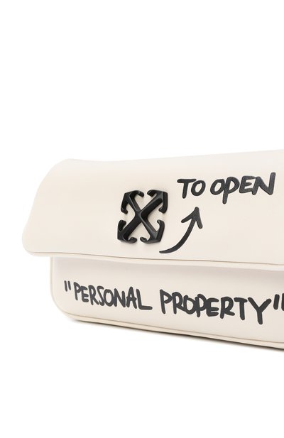 Сумка jitney 0.7 OFF-WHITE, арт. 0WNN18BC99LEA001, фото 3