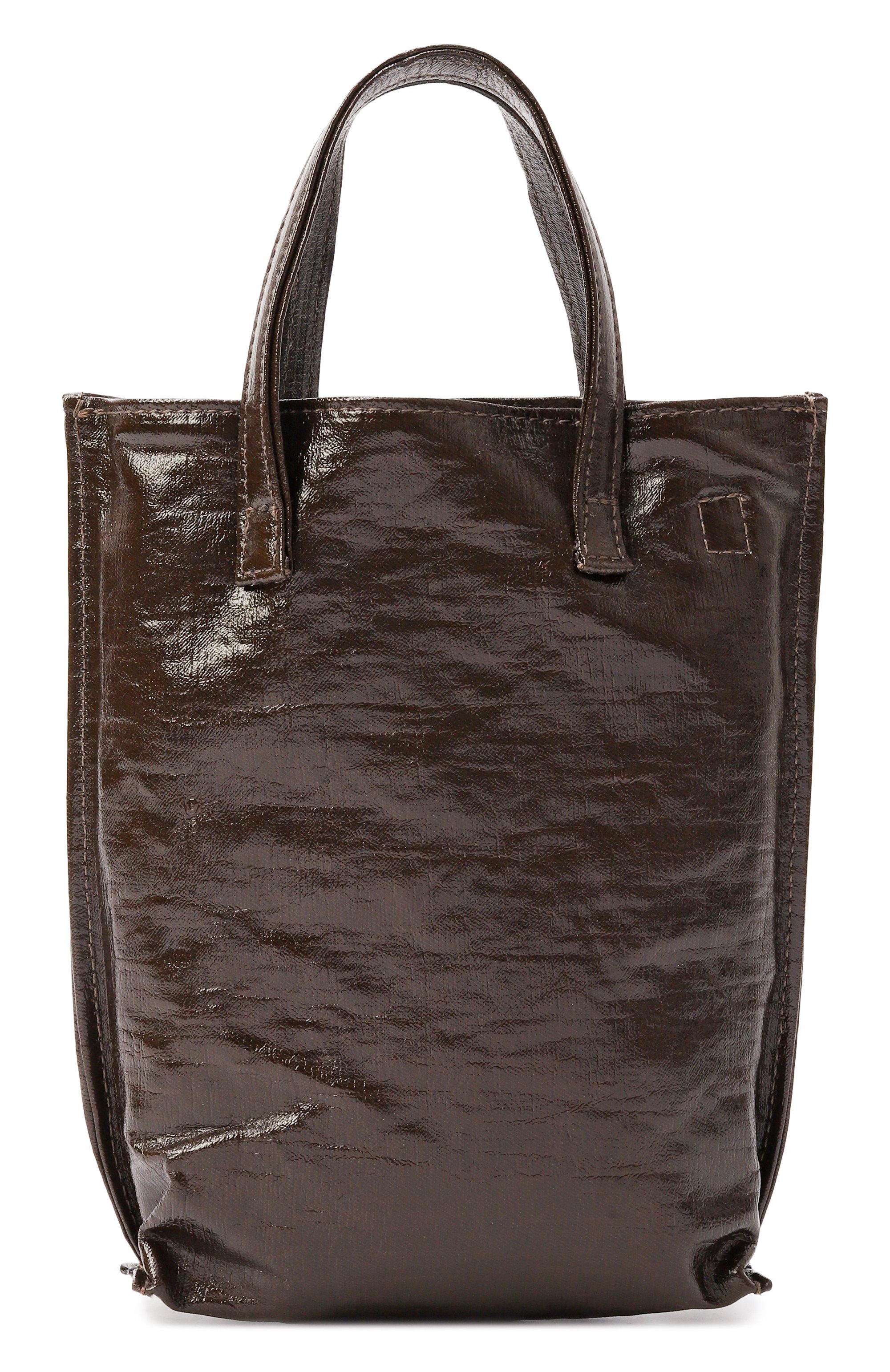 Сумка UMA WANG темно-коричневого цвета по цене 39950 руб., арт. UB0061, фото 6 Сумка UMA WANG, арт. UB0061, фото 6