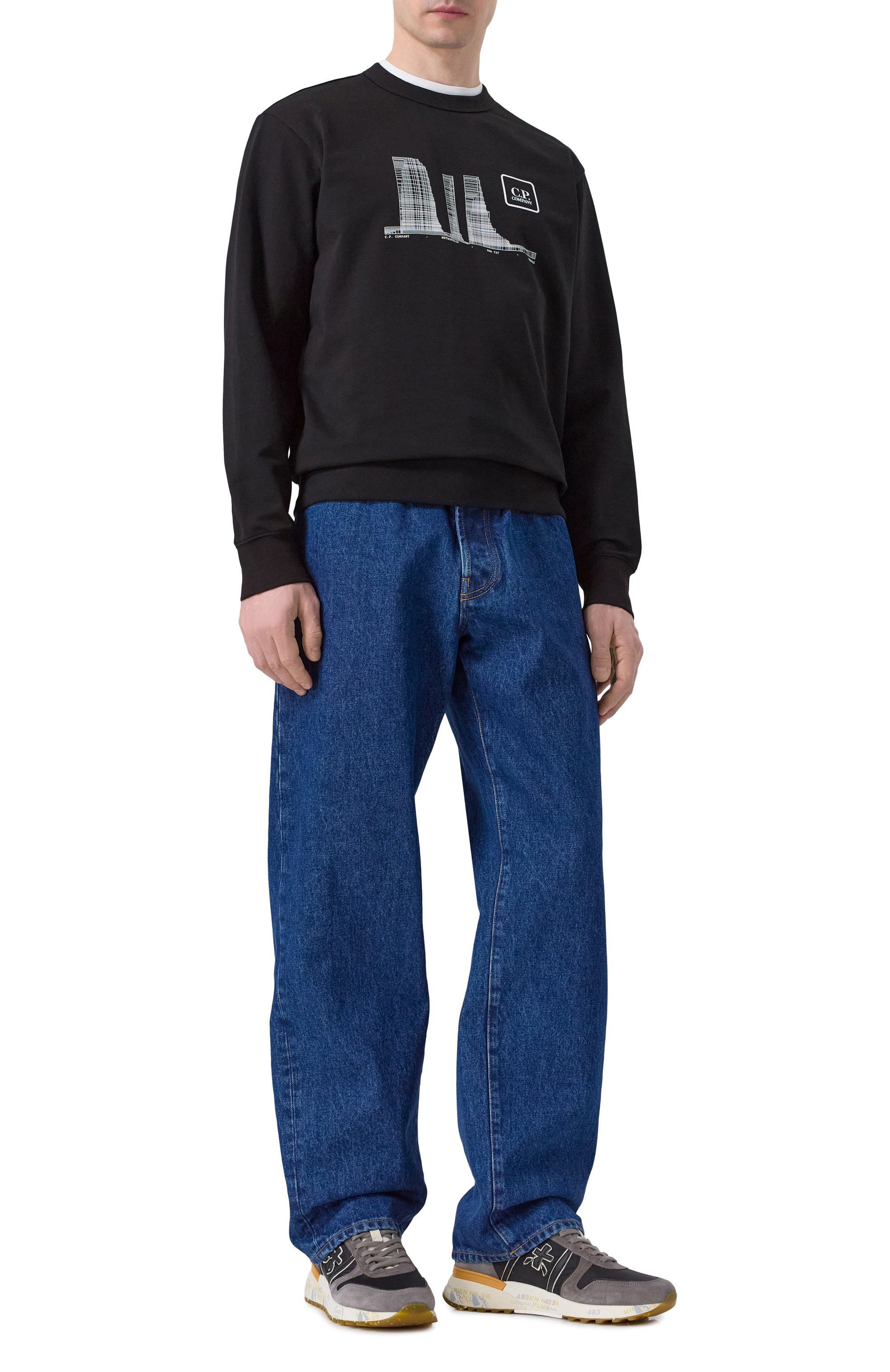 Комбинированные кроссовки lander PREMIATA, арт. LANDER/VAR 7207, фото 2