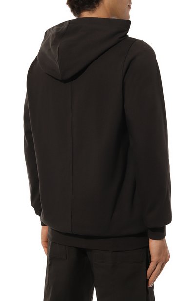 Хлопковое худи RICK OWENS, арт. RU02D6282/BA, фото 4