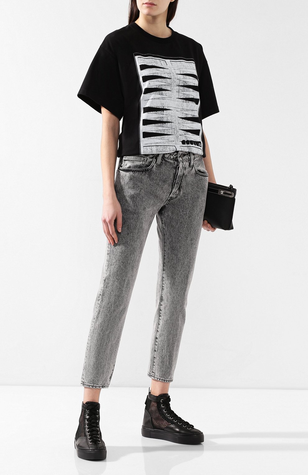 Хлопковая футболка MM6, арт. S52GC0100/S23082, фото 2