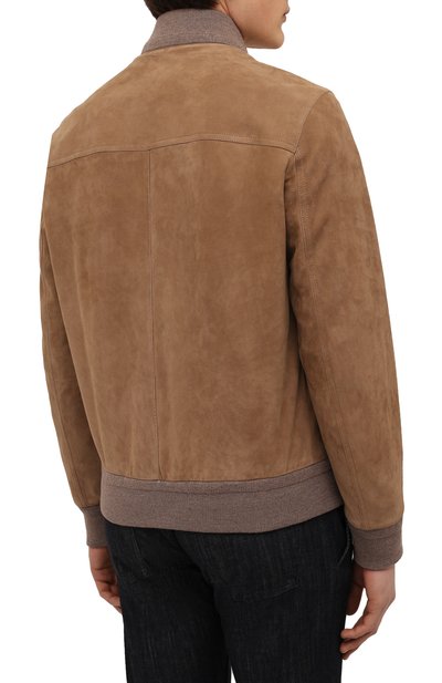 Замшевый бомбер BRIONI, арт. PLAD0L/P9710, фото 4