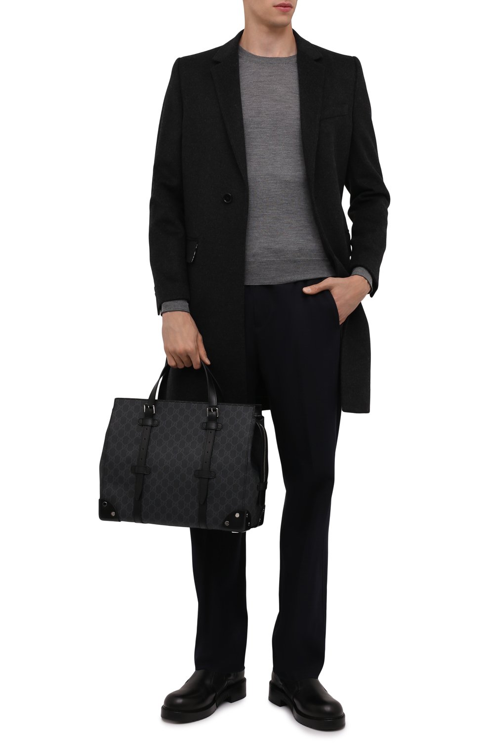 Комбинированная сумка-тоут GUCCI, арт. 626356/HUHFN, фото 3