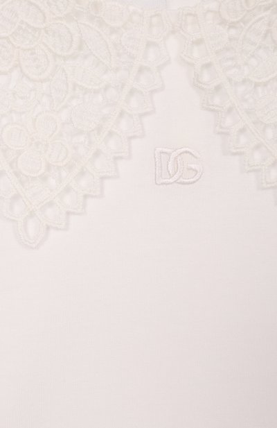 Хлопковый лонгслив DOLCE & GABBANA, арт. L5JTMT/G7Q1E_001, фото 3