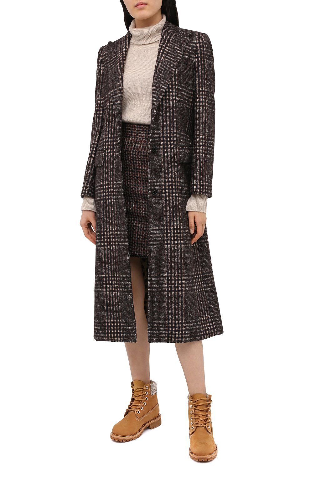 Кожаные ботинки jc x timberland JIMMY CHOO, арт. JC X TIMBERLAND/F/TNCL, фото 2