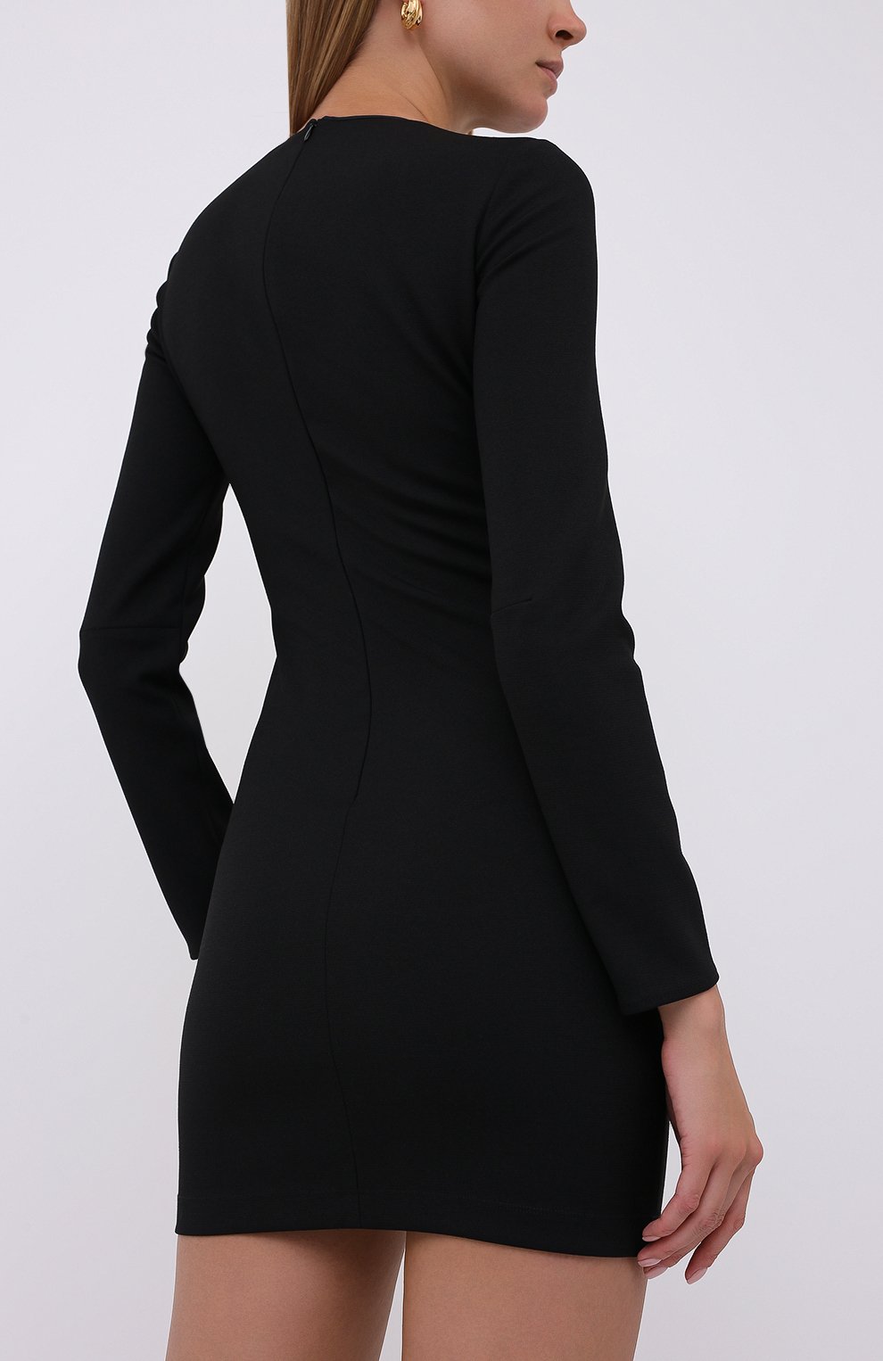Платье REDVALENTINO черного цвета по цене 41450 руб., арт. UR3VAR15/2MG, фото 4 Платье REDVALENTINO, арт. UR3VAR15/2MG, фото 4