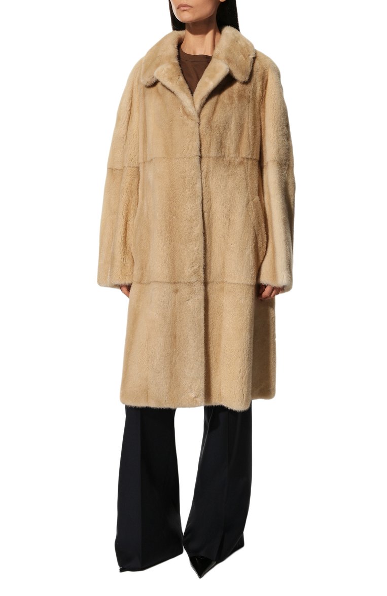 Шуба из норки PRADA, арт. 166543-L89-F0627, фото 1