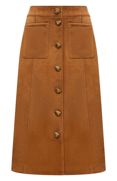 Женская замшевая юбка AKHMADULLINA, арт. 1225.3Y934/LE111