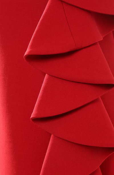 Платье из смеси шерсти и шелка VALENTINO, арт. SB3VAN951CF, фото 5