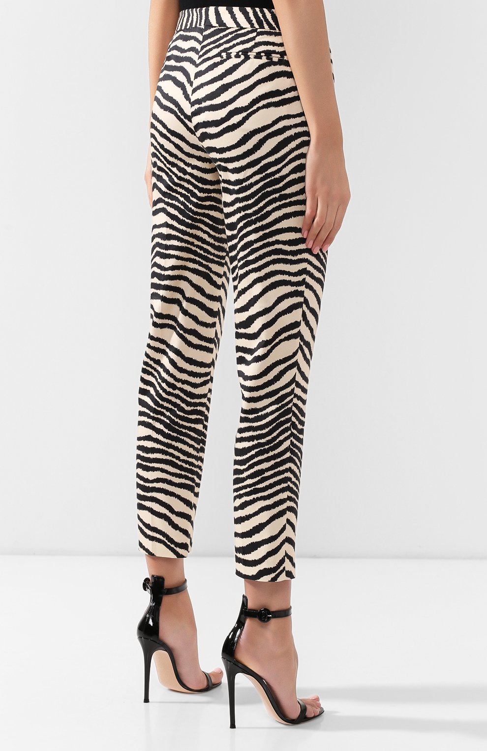 Брюки с принтом BY MALENE BIRGER, арт. Q67018004/SANTSI, фото 4