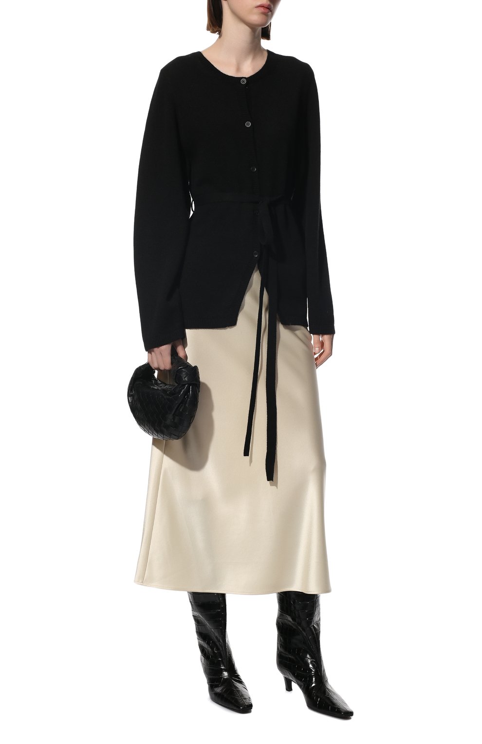 Юбка TOTEME кремового цвета по цене 43600 руб., арт. 221-318-705, фото 2 Юбка TOTEME, арт. 221-318-705, фото 2