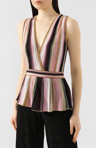 Топ из вискозы M MISSONI, арт. 2DJ00027/2K0030, фото 3