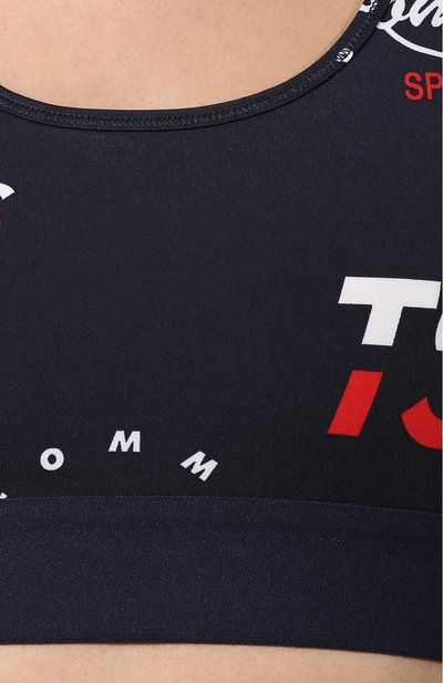 Топ TOMMY SPORT синего цвета по цене 5490 руб., арт. S10S100410, фото 5 Топ TOMMY SPORT, арт. S10S100410, фото 5