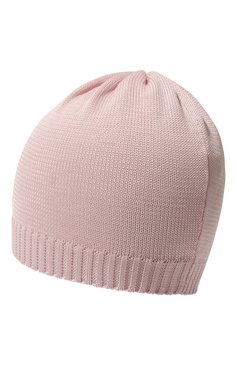 Детского хлопковая шапка CATYA светло-розового цвета, арт. 317128 | Фото 2 (Материал: Текстиль, Хлопок; Материал сплава: Проставлено; Нос: Не проставлено)