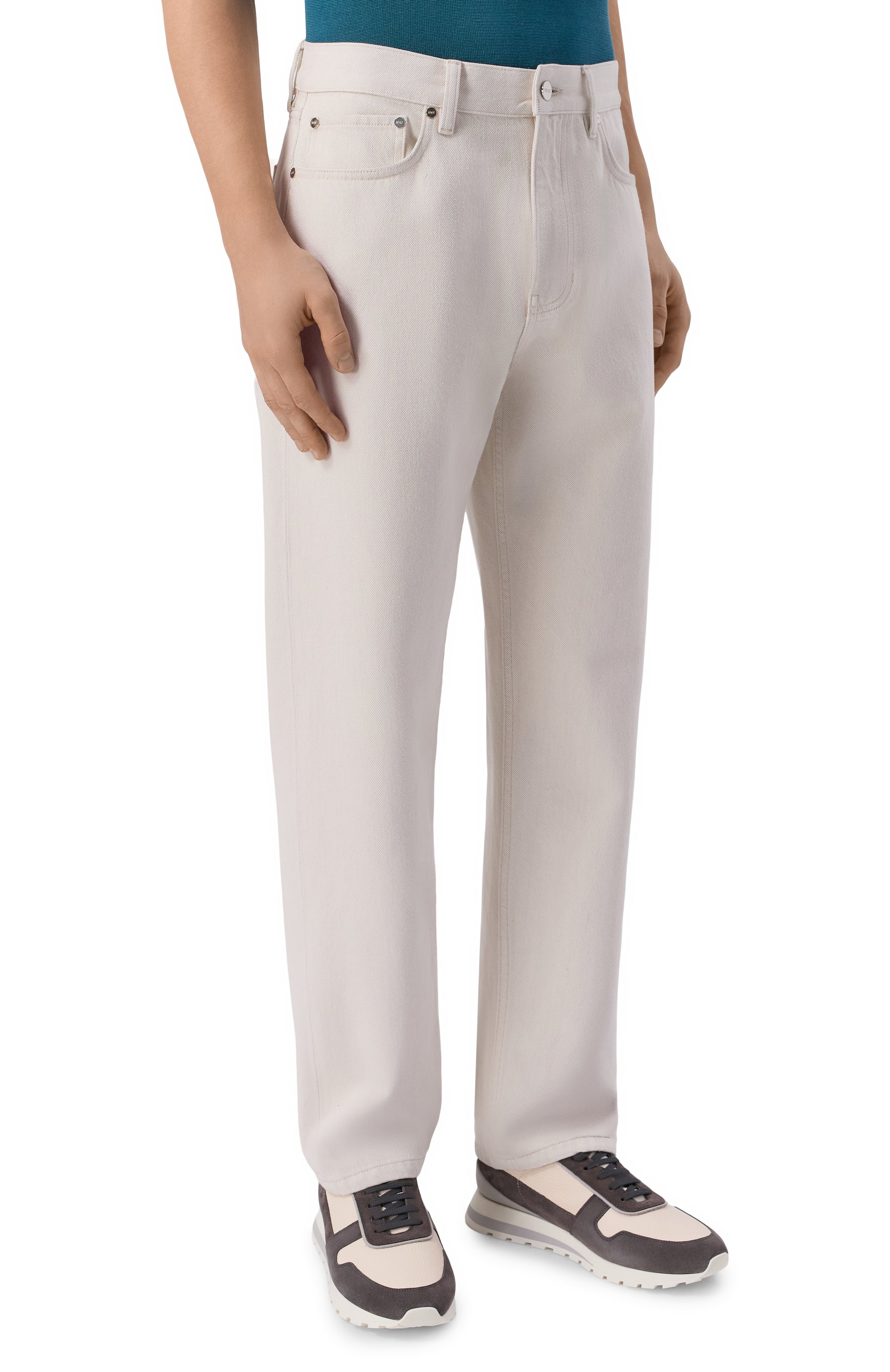 Джинсы MVST, арт. M26.2PM.T011/F117 IV0RY RAW DENIM, фото 3