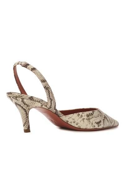 Кожаные туфли sofia sling 60 AMINA MUADDI бежевого цвета по цене 78100 руб., арт. S0FIA SLING 60, фото 5 Кожаные туфли sofia sling 60 AMINA MUADDI, арт. S0FIA SLING 60, фото 5