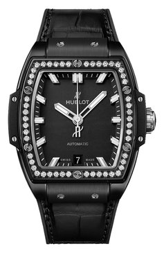 Женские часы spirit of big bang black magic diamonds HUBLOT бесцветного цвета, арт. 665.CX.1170.LR.1204 | Фото 1 (Механизм: Автомат; Региональные ограничения белый список (Axapta Mercury): Не проставлено; Цвет циферблата: Чёрный; Нос: Не проставлено)