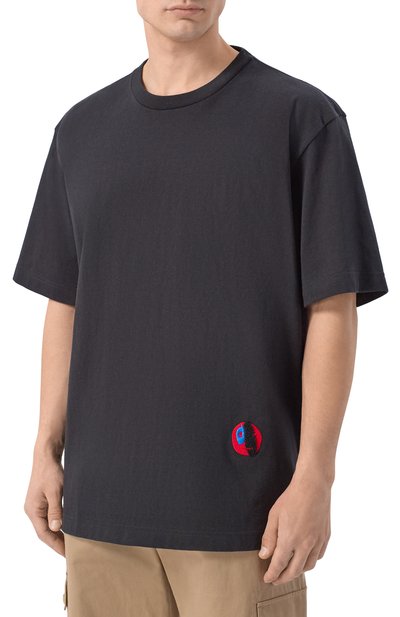 Хлопковая футболка BOTTEGA VENETA, арт. 864789/V6F40, фото 3