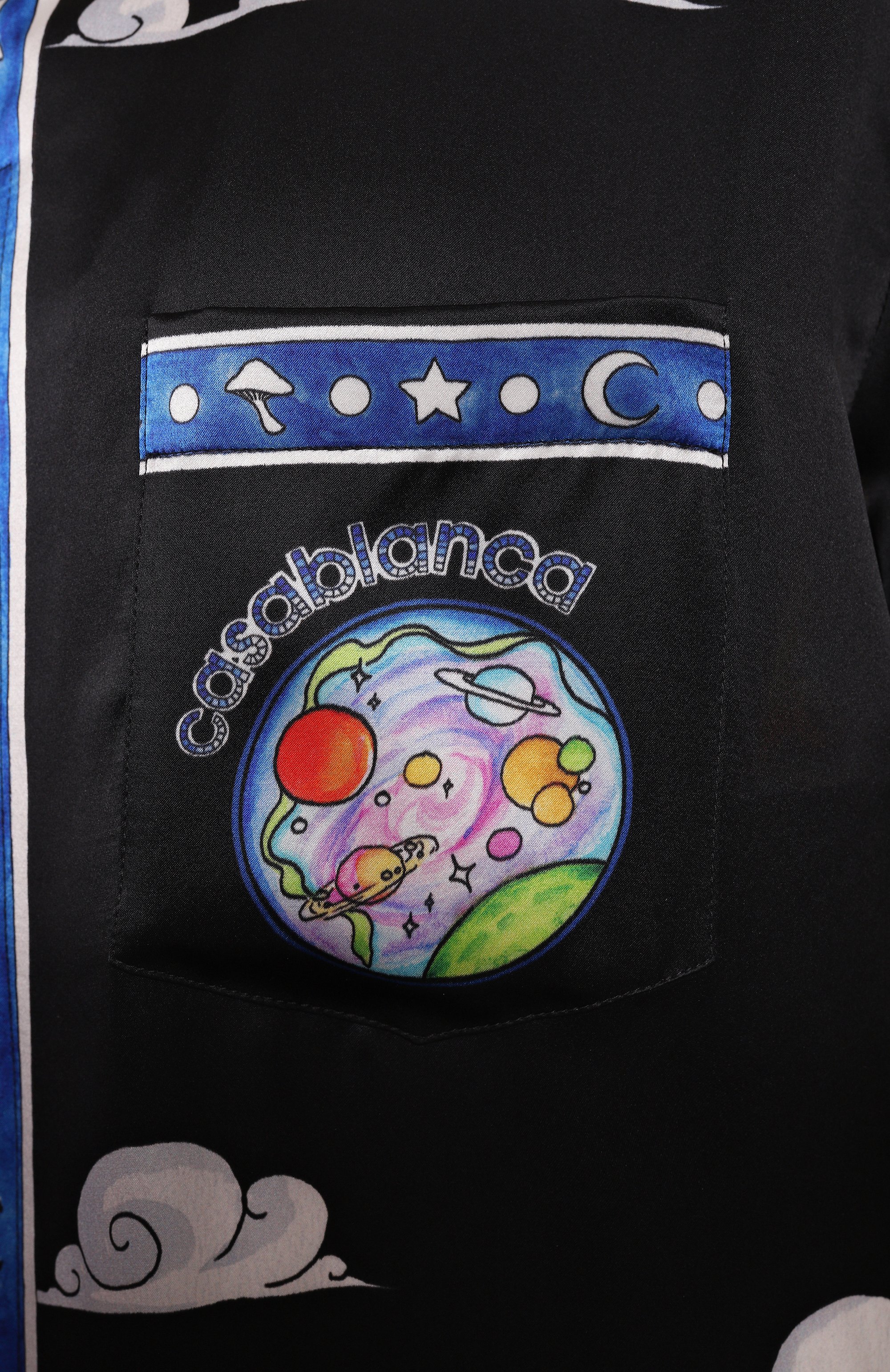 Атласная блузка CASABLANCA, арт. U-WS25-SH-006-02, фото 6