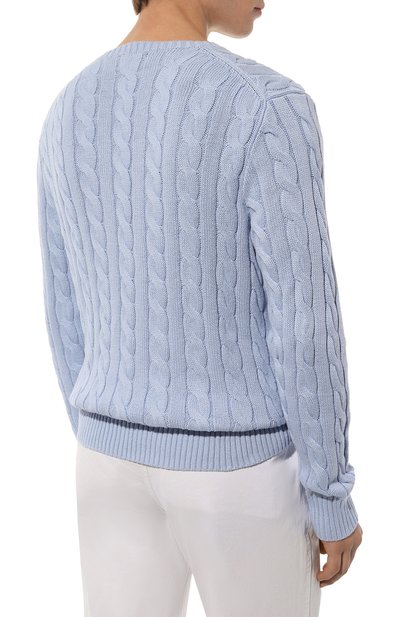Хлопковый свитер POLO RALPH LAUREN, арт. 710775885, фото 4