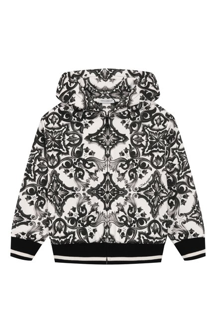 Хлопковая толстовка DOLCE & GABBANA, арт. L4JWKG/II7HR/8-12+