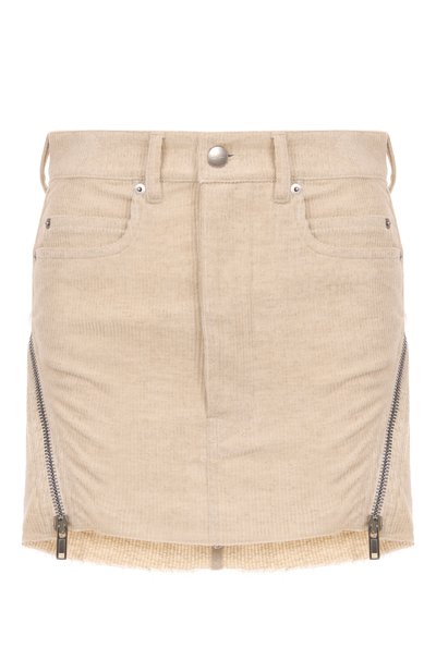 Женская вельветовая юбка RICK OWENS, арт. RP02E4362/MLC