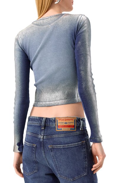 Хлопковый лонгслив DIESEL, арт. A16773/0NJBH, фото 4