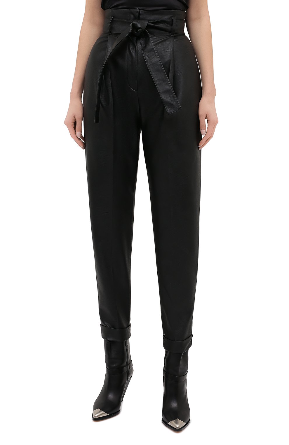 Брюки из вискозы PHILOSOPHY DI LORENZO SERAFINI черного цвета по цене 45500 руб., арт. V0303/740, фото 3 Брюки из вискозы PHILOSOPHY DI LORENZO SERAFINI, арт. V0303/740, фото 3