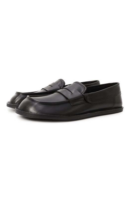 фото Кожаные лоферы desert college moschino