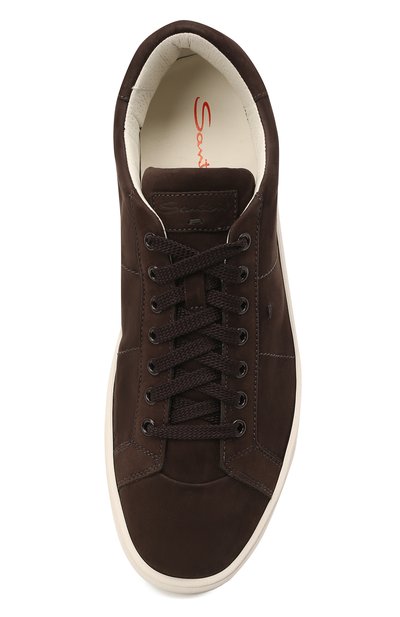 Замшевые кеды SANTONI, арт. MBGL21012PNNXS00T50, фото 5