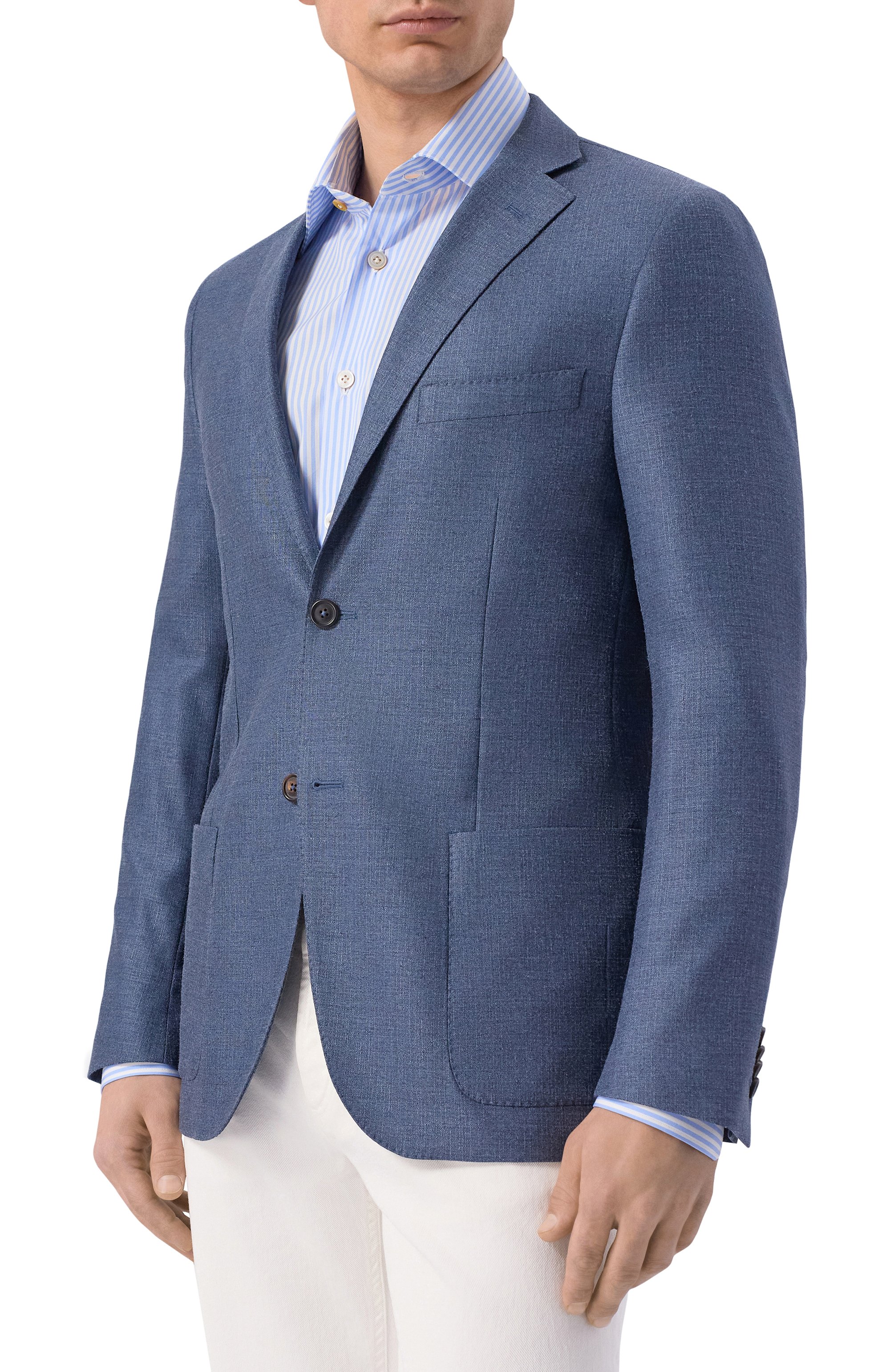 Пиджак из шелка и шерсти CORNELIANI, арт. 27X002/2718288, фото 3