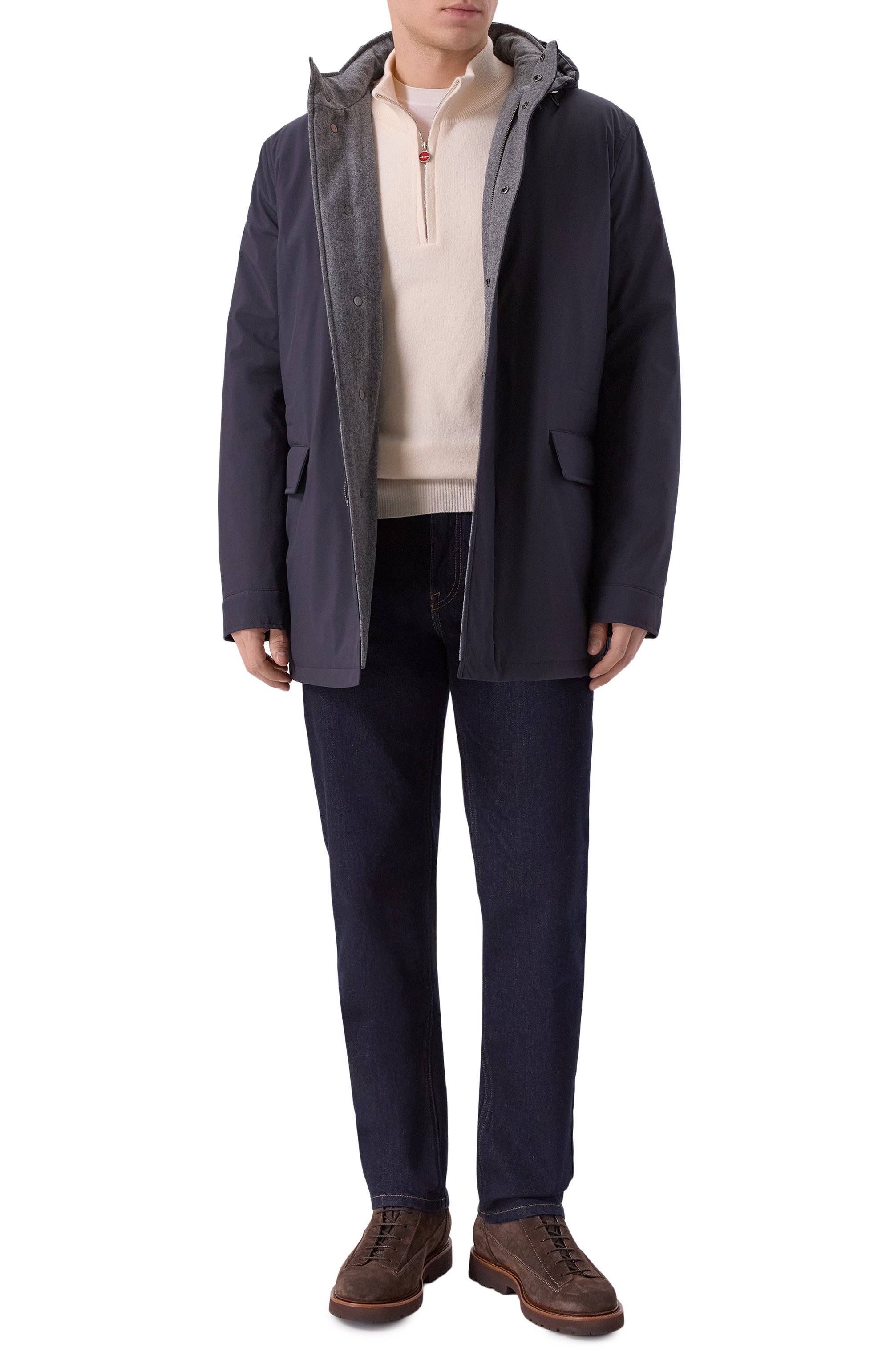 Утепленная куртка ANDREA CAMPAGNA, арт. M0D;C0MER0/VIN, фото 2