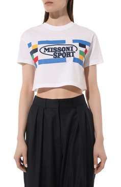 Хлопковая футболка MISSONI, арт. DC23SL01-BJ00EB, фото 1