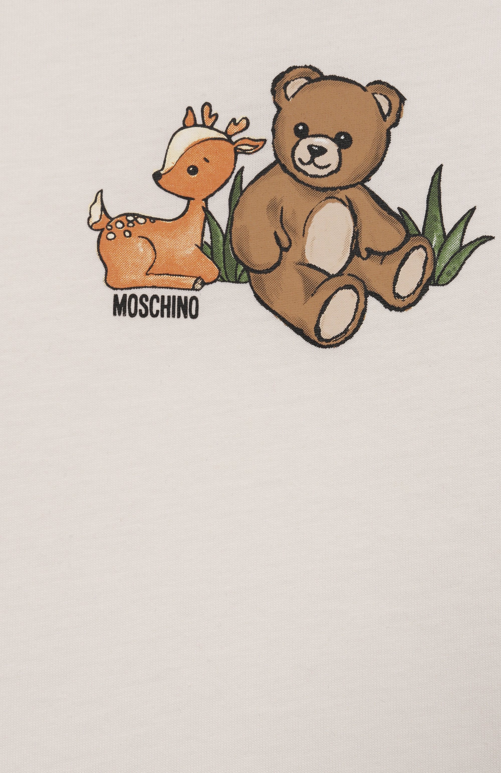 Хлопковый лонгслив MOSCHINO, арт. MU0018/LAA10, фото 3