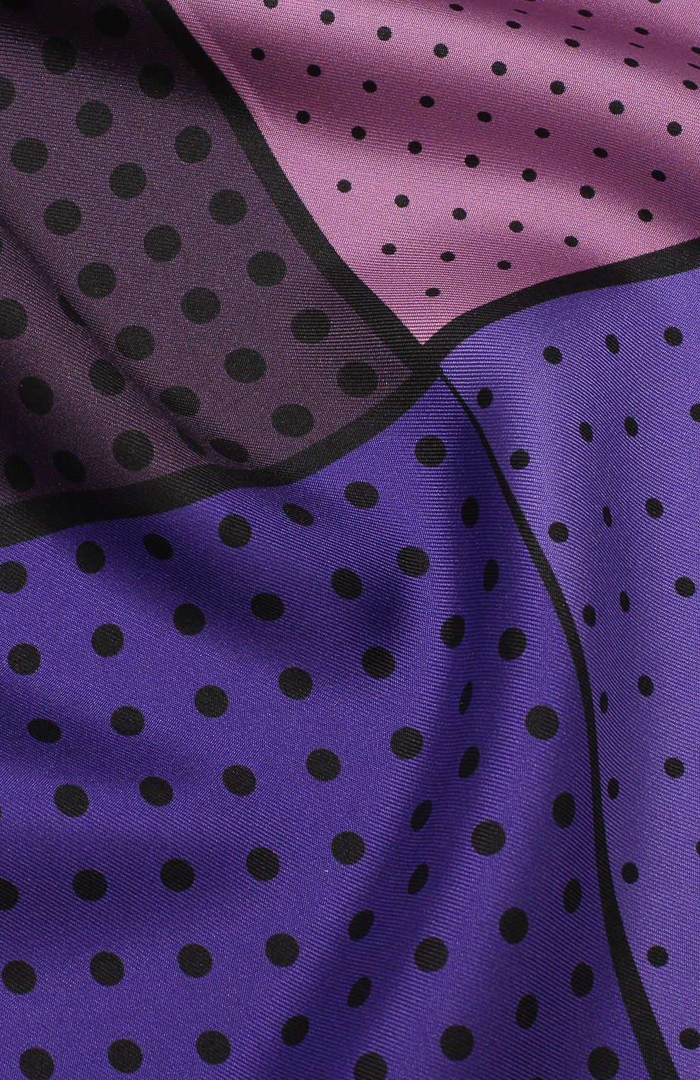 Шелковый платок LANVIN фиолетового цвета по цене 6515 руб., арт. 2906/HANDKERCHIEF, фото 2 Шелковый платок LANVIN, арт. 2906/HANDKERCHIEF, фото 2
