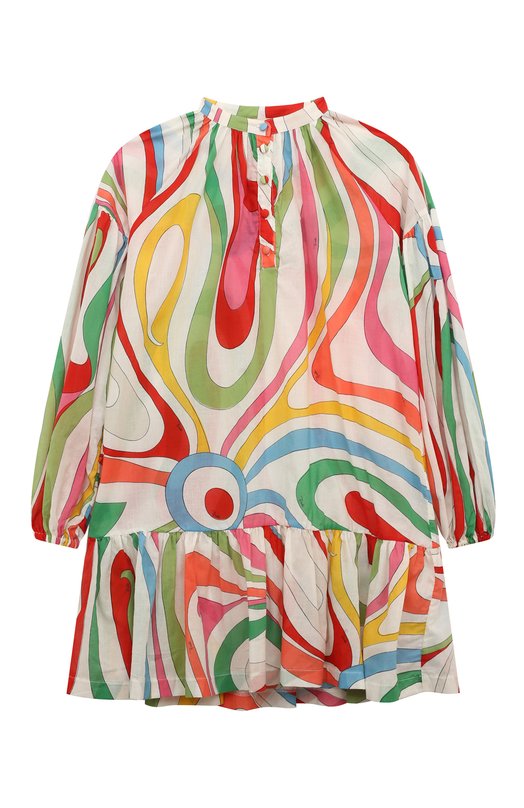

Хлопковое платье Emilio Pucci, Разноцветный