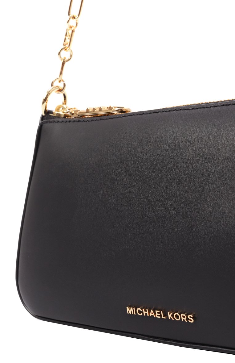 Женская сумка empire medium MICHAEL MICHAEL KORS черного цвета, арт. 32H3G8EW6L | Фото 3 (Материал: Натуральная кожа; Драгоценные камни: Проставлено; Материал сплава: Проставлено; Размер: medium)