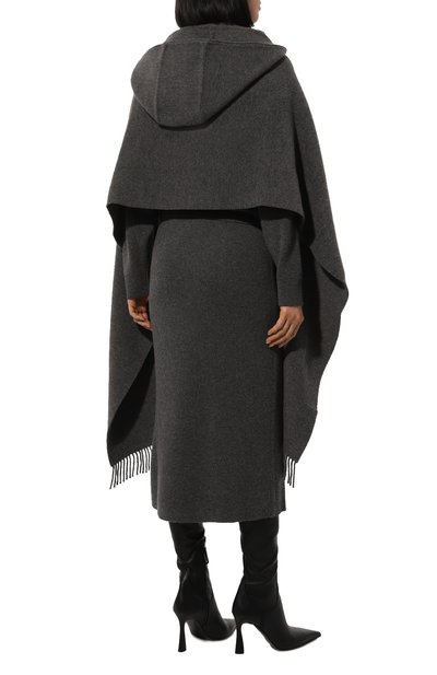 Накидка из шерсти и кашемира BRUNELLO CUCINELLI, арт. MSCDAGW83, фото 4