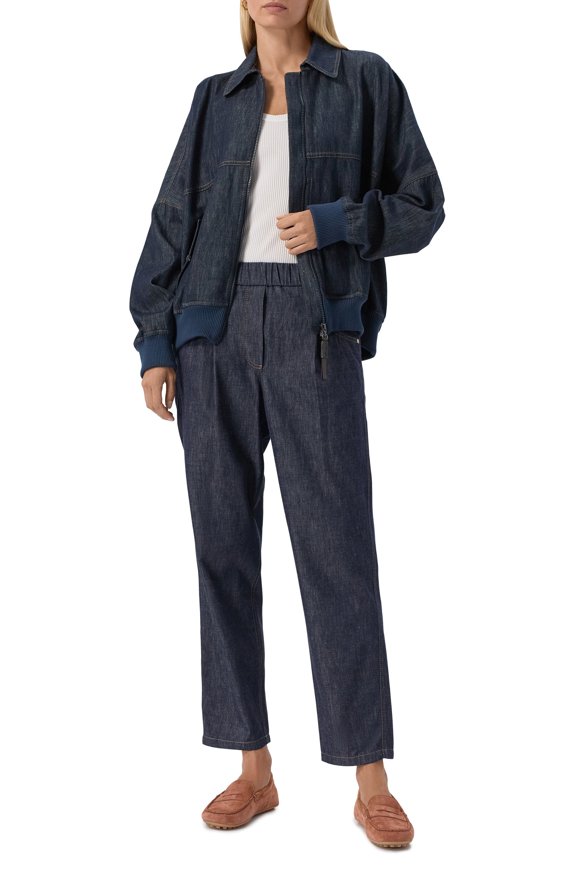 Замшевые мокасины city gommino TOD’S коричневого цвета по цене 69700 руб., арт. XXW10L00010RE0, фото 2 Замшевые мокасины city gommino TOD’S, арт. XXW10L00010RE0, фото 2