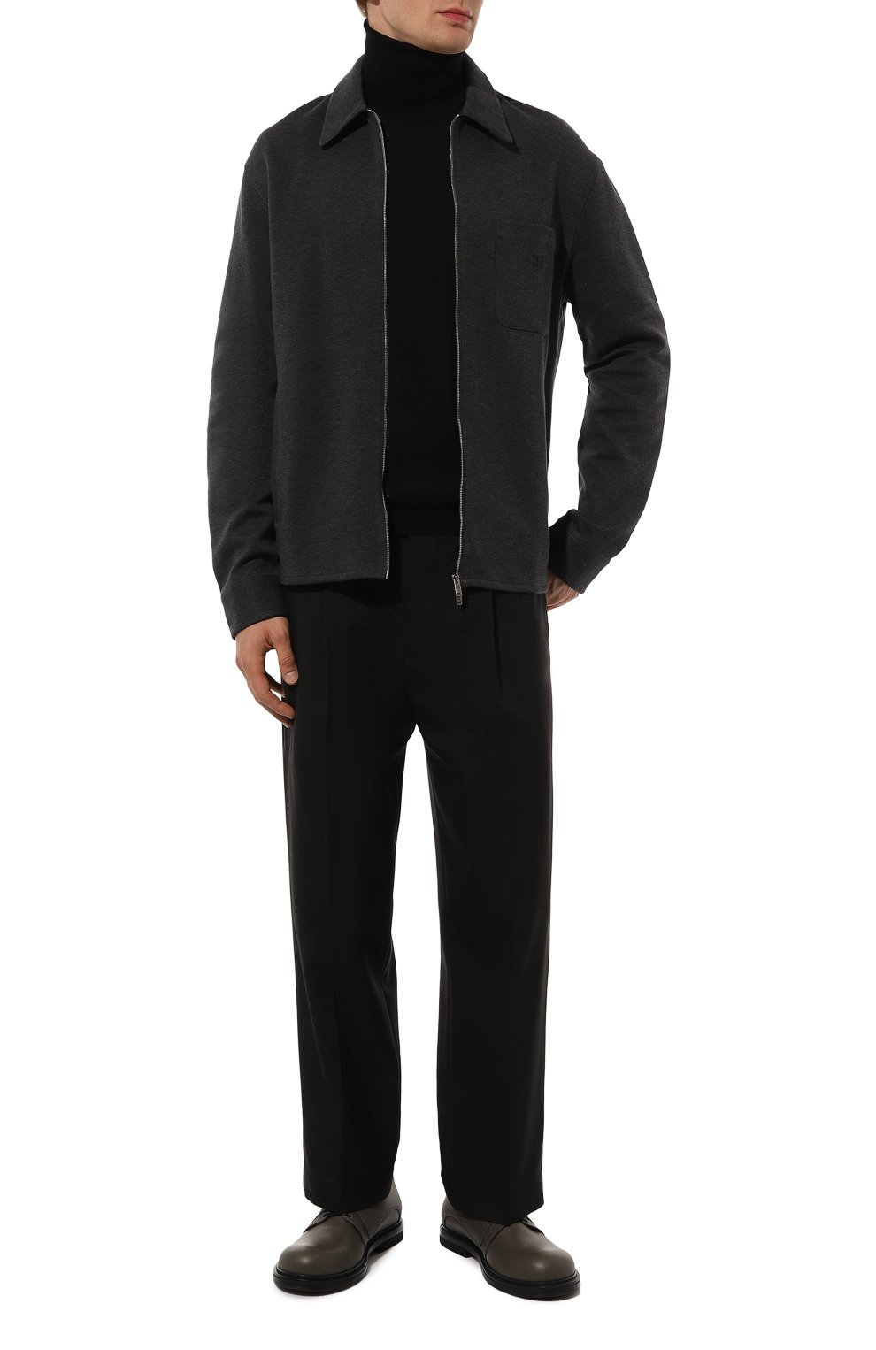 Хлопковая рубашка GIVENCHY, арт. BM610G/3YMC, фото 2