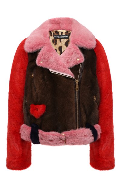 Шуба из меха норки DOLCE & GABBANA, арт. F9K38F/FUP6H, фото 1