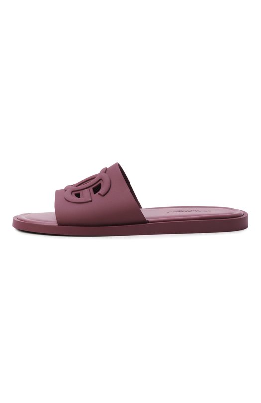 Шлепанцы Dolce & Gabbana CS2215/AN994 Бордовый  CS2215/AN994 Фото 4