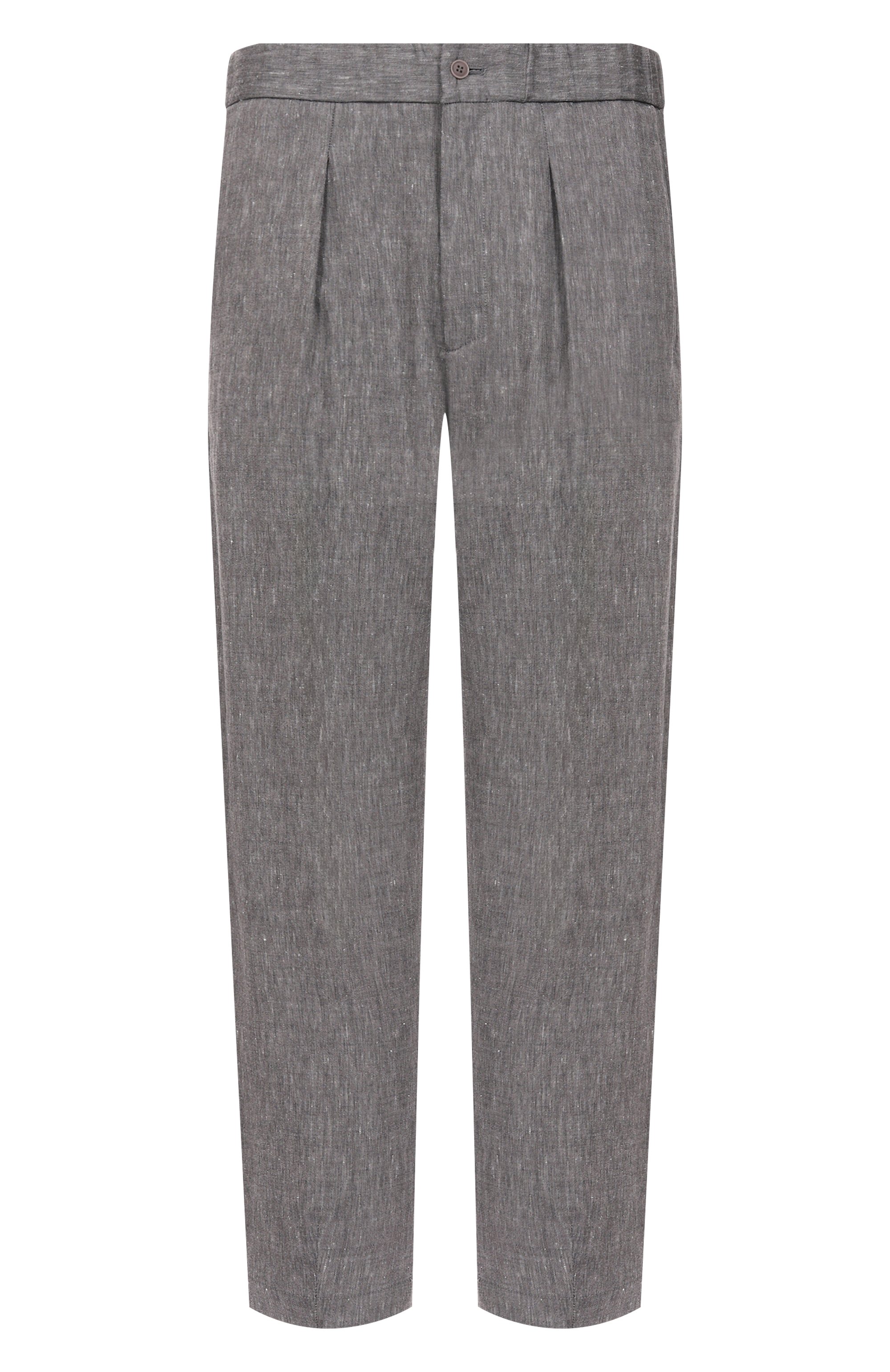 Брюки изо льна и шерсти GIORGIO ARMANI, арт. GM000576/TE14457, фото 1